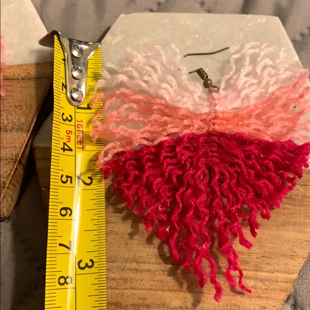 Macrame earrings - Picture 3 of 3